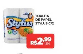 Supermercados Myatã Toalha De Papel Stylus C 2 oferta