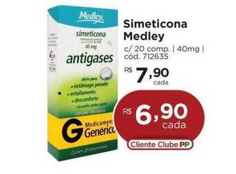 Farmácia Preço Popular Simeticona Medley oferta
