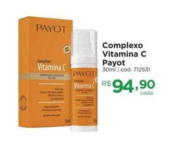 Farmácia Preço Popular Complexo Vitamina C Payot oferta