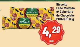 Rede Economia Biscoito Leite Maltado C- Cobertura De Chocolate Piraquê oferta