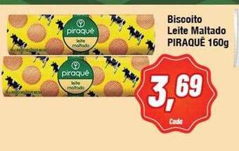 Rede Economia Biscoito Leite Maltado Piraquê oferta