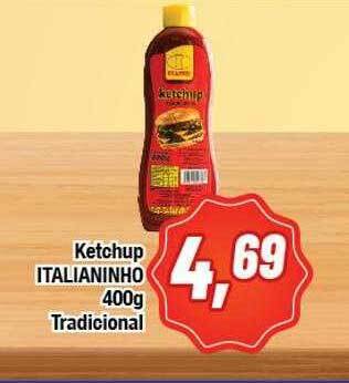 Rede Economia Ketchup Italianinho Tradicional oferta