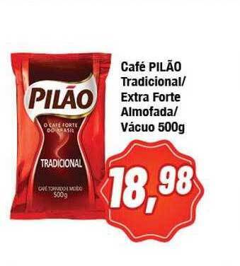Rede Economia Café Pilão Tradicional-extra Forte Almofada- Vácuo oferta