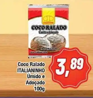Coco Relado Italininho úmido E Adoçado