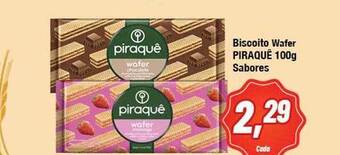 Rede Economia Biscoito Wafer Piraquê Sabores oferta