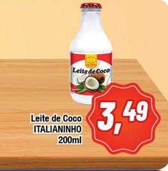 Rede Economia Leite De Coco Italianinho oferta