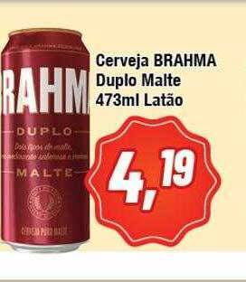 Rede Economia Cerveja Brahma Duplo Malte Latão oferta