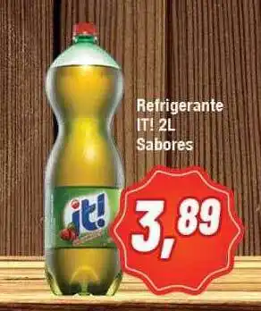 Rede Economia Refrigerante It! Sabores oferta