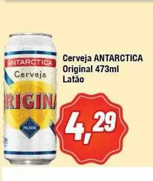 Rede Economia Cerveja Antarctica Original Latão oferta