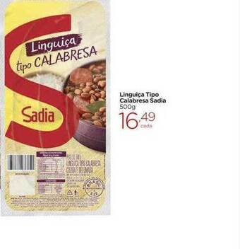 Carrefour Market Linguiça Tipo Calabresa Sadia oferta
