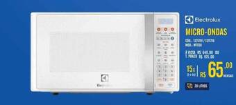 Zema Electrolux Micro-ondas oferta