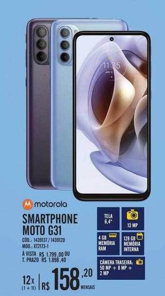 Zema Motorola Smartphone Moto G31 oferta