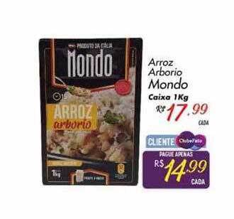 Muffato Arroz Arborio Mondo Caixa oferta