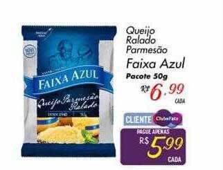 Muffato Queijo Ralado Parmesão Faixa Azul Pacote oferta