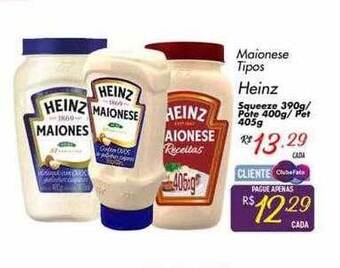 Muffato Maionese Tipos Heinz oferta