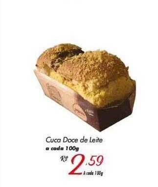 Muffato Cuca Doce De Leite oferta