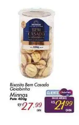 Muffato Biscoito Bem Casado Goiabinha Minnas Pote oferta