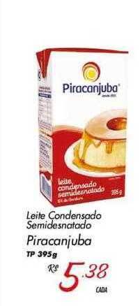 Muffato Leite Condensado Semidesnatado Piracanjuba oferta