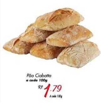 Muffato Pão Ciabatta oferta