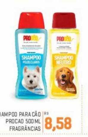 Cidade Supermercados Shampoo Para Cão Procao Fragrâncias oferta