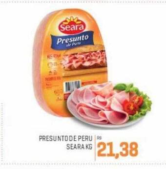 Cidade Supermercados Presunto De Peru Seara Kg oferta