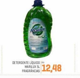 Cidade Supermercados Detergente Líquido Marilux Fragrâncias oferta
