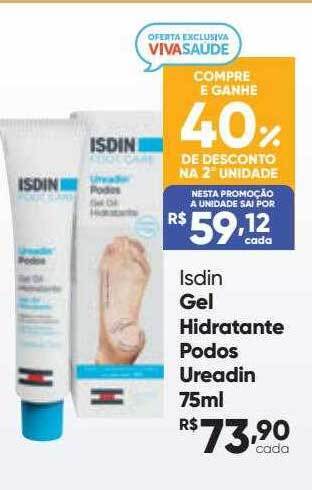 Drogaria São Paulo Isdin Gel Hidratante Podos Ureadin oferta
