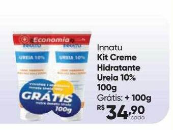 Drogaria São Paulo Innatu Kit Creme Hidratante Ureia 10% oferta