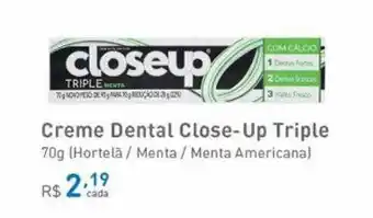 Creme Dental Close-up Triple
