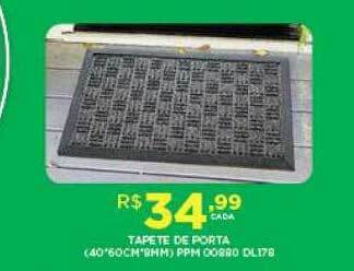 DB Supermercados Tapete De Porta oferta