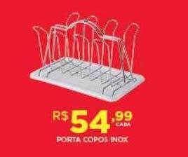 DB Supermercados Porta Copos Inox oferta