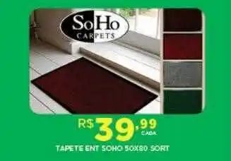DB Supermercados Tapete Ent Soho oferta