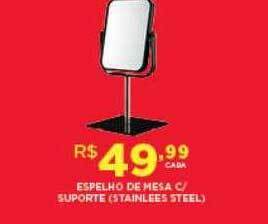 Espelho De Mesa C Suporte