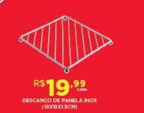 DB Supermercados Descanco De Panela Inox oferta