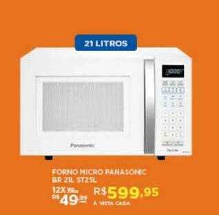DB Supermercados Forno Micro Panasonic Br 21l St25l oferta
