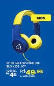 DB Supermercados Fone Headphone Inf Elg Kids Joy oferta