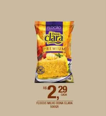 DB Supermercados Flocos Milho Dona Clara oferta
