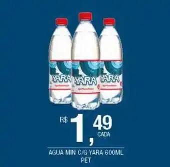 DB Supermercados Agua Min C G Yara 600ml oferta