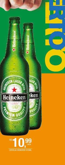 DB Supermercados Cerveja Heineken 600ml oferta