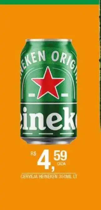 DB Supermercados Cerveja Heineken 350ml oferta