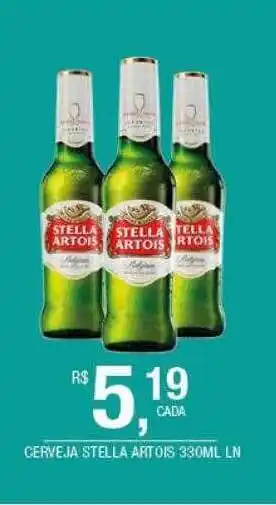 DB Supermercados Cerveja Stella Artois 330ml oferta