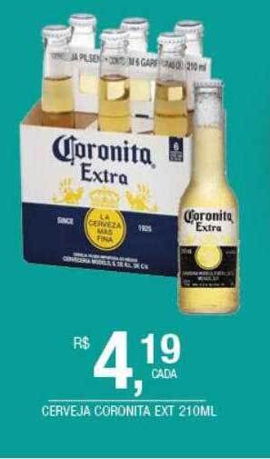 DB Supermercados Cerveja Coronita Ext 210ml oferta