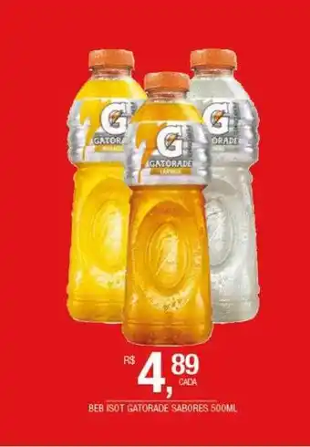 DB Supermercados Beb Isot Gatorade Sabores 500ml oferta