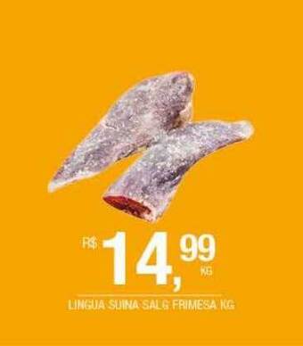 DB Supermercados Lingua Suina Salg Frimesa Kg oferta