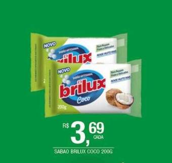DB Supermercados Sabao Brilux Coco oferta