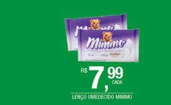 DB Supermercados Lenço Umedecido Mimmo oferta