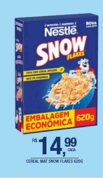 DB Supermercados Cereal Mat Snow Flakes oferta