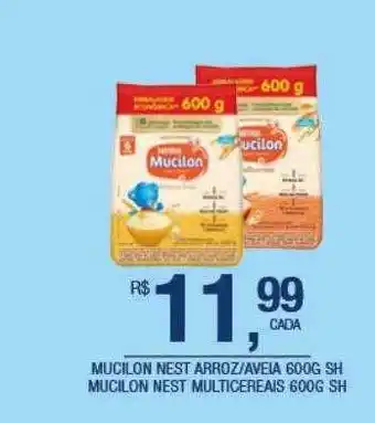 DB Supermercados Mucilon Nest Arroz Aveia Mucilon Nest Multicereais oferta