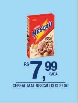 DB Supermercados Cereal Mat Nescau Duo oferta