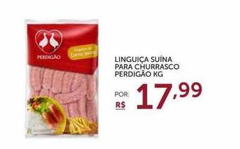 Super Nosso Linguiça Suina Para Churrasco Perdigão Kg oferta